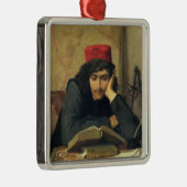 De lezer, 1856 metalen ornament (Rechts)