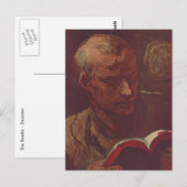 De lezer briefkaart (Voorkant / Achterkant)