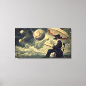 De lezer canvas afdruk (Voorkant)