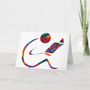 De lezer - Fantasy Blank Kaart