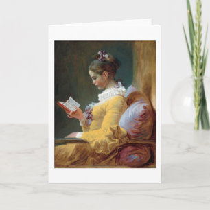 De lezer, Fragonard Kaart
