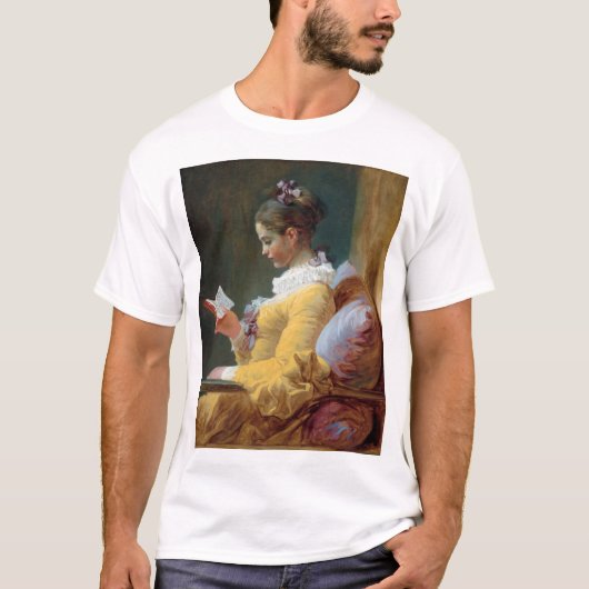De lezer, Fragonard T-shirt (Voorkant)