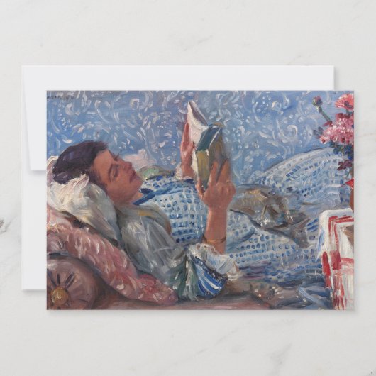 De lezer | Lovis Corinth (Voorkant)