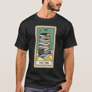 De lezer Tarot Card Bookish Apparel Book T-shirt