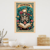 De lezer Tarot-kaart Poster (Keuken)