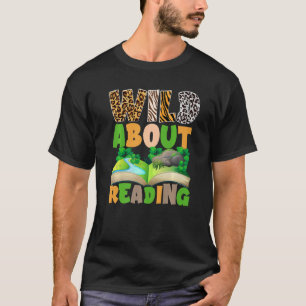 De Lezer van de boeken van de dieren Lover - Wild  T-shirt