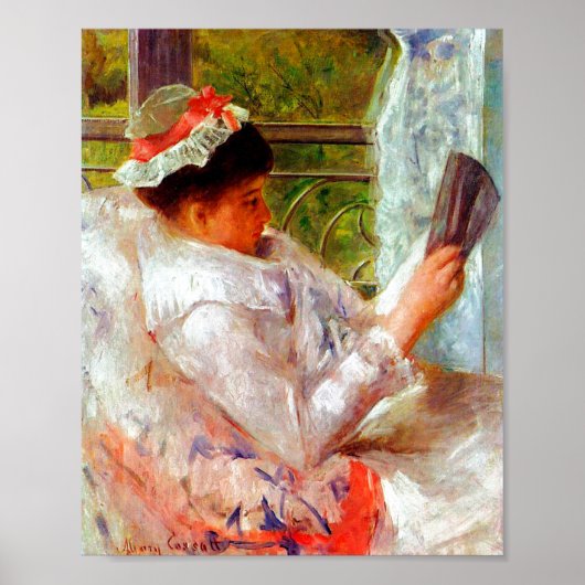De lezer van Mary Cassatt Poster (Voorkant)