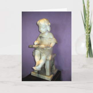 De Lezing van het meisje Bedankkaart