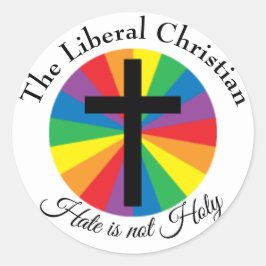 De liberale Christelijke stickers
