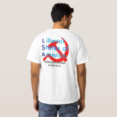 De liberale staten van Amerika T-shirt (Achterkant volledig)