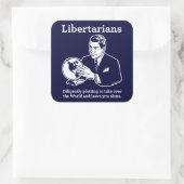 De Libertarische Plot Sticker (Tas)