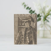 De Librarian Briefkaart (Staand voorkant)