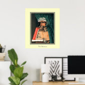 De Librarian Poster (Thuiskantoor)