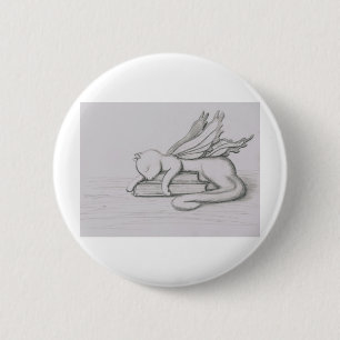 De Librarian Ronde Button 5,7 Cm