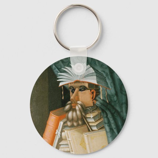 De Librarian Sleutelhanger (Voorkant)