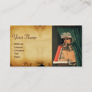 DE LIBRARISCHE MONOGRAM VISITEKAARTJE