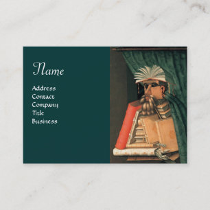 DE LIBRARISCHE MONOGRAM VISITEKAARTJE