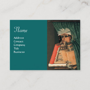 DE LIBRARISCHE MONOGRAM VISITEKAARTJE