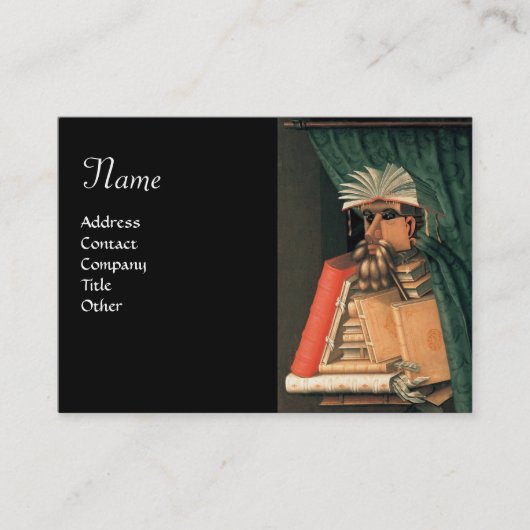 DE LIBRARISCHE VISITEKAARTJE (Voorkant)