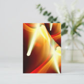 De Lichten - Moderne Abstracte Sci-Fi Briefkaart (Staand voorkant)