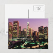 De Lichten van de Nacht van Los Angeles Briefkaart (Voorkant / Achterkant)