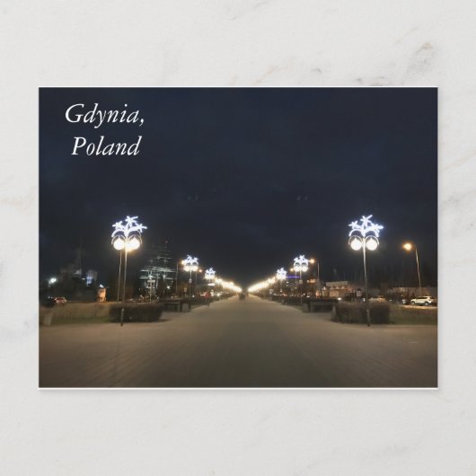 De Lichten van de stad Briefkaart (Voorkant)