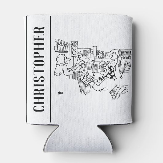 De Lichten van het Verkeer van de verkeerscontrole Blikjeskoeler (Achterkant)