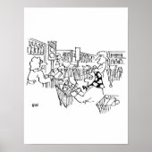 De Lichten van het Verkeer van de verkeerscontrole Poster (Voorkant)