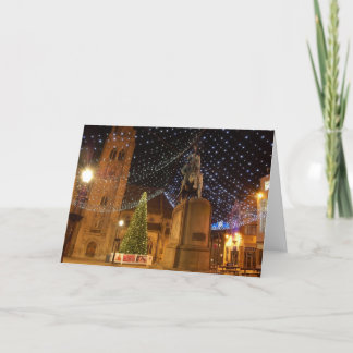 De Lichten van Kerstmis van Durham Feestdagen Kaart