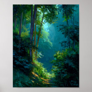 De Lichtgevende Drempel: Een Symfonie Poster