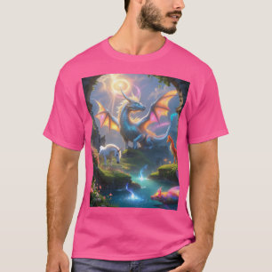 De lichtgevende vlucht van de draak" T-shirt