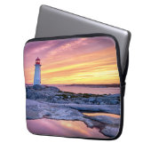 De lichthouder laptop sleeve (Voorkant Links)