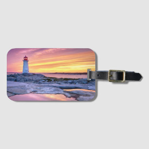 De lichthouder Peggy's Cove Bagagelabel