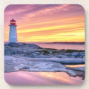 De lichthouder Peggy's Cove Drankjes Onderzetter