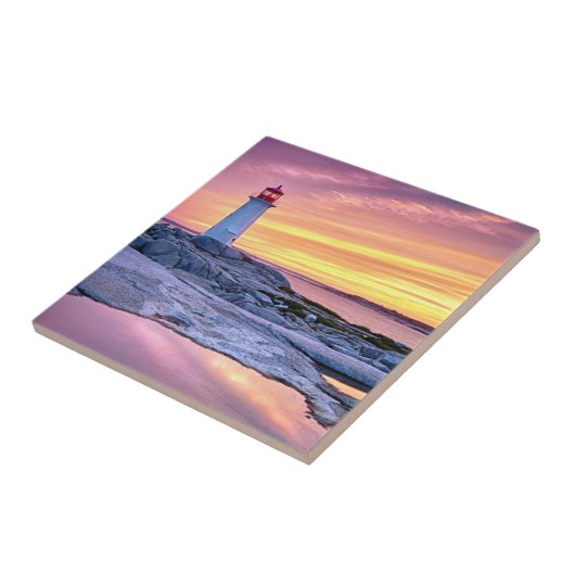 De lichthouder tegeltje (Zijkant)