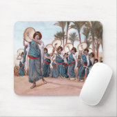 "De liedjes van Joy", joodse kunstgeschenk Muismat (Met muis)