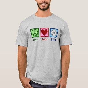 De Liefde HVAC Company van de vrede T-shirt