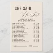 De liefde is aan het brouwen, zei ze, het bruidssp (Voorkant)