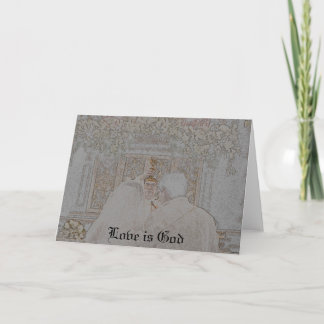 De liefde is God II Kaart