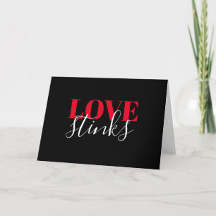 De liefde stinkt - Valentijnsdag Stinky Feestdagen Kaart