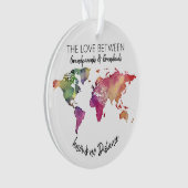 de liefde tussen grootouders en kleinkinderen ornament (voorkant)