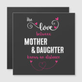 De liefde tussen moeder en dochter afstand (Voorkant / Achterkant)