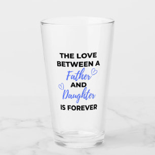 De liefde tussen vader en dochter is bl glas
