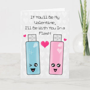 De Liefde van de Aandrijving van de Flits van USB Feestdagen Kaart