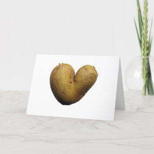 De liefde van de aardappel kaart