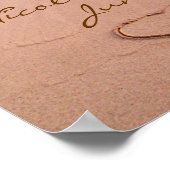 De Liefde van de douane op het Poster van de Beach (Hoek)