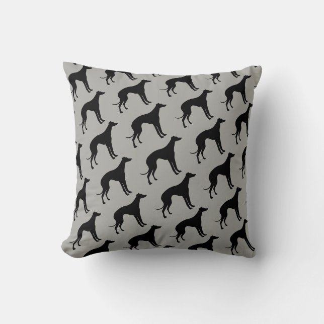 De liefde van de Italiaanse Greyhound Dogs Pillow Kussen (Voorkant)
