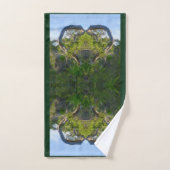 De liefde van de Natuur Faux Wrapped Canvas Bad Handdoek (Handdoek)
