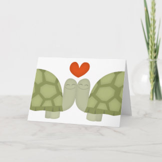 De liefde van de schildpad kaart