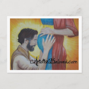 De liefde van de vader briefkaart